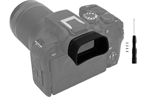 Extended Style Lange weiche Silikon-Augenmuschel für Canon EOS R10 APS-C spiegellose Kamera