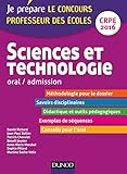 Image de Sciences et technologie - Professeur des écoles - Oral admission : CRPE 2016 (Concours enseignement)