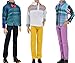 Produktbild 3 PCS Stillshine Mode Short Shirt Casual Wear Kleidung / Outfit für Barbie's Boy Friend Ken Doll for Kid (Style 5)