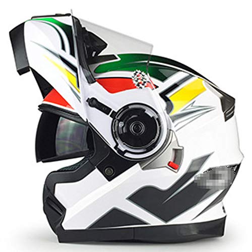 CPDZ Personality fashion anti-fog motorcycle helmet sunscreen anti-cold motorbike helmet off-road windshield all-face male and female general adult helmet