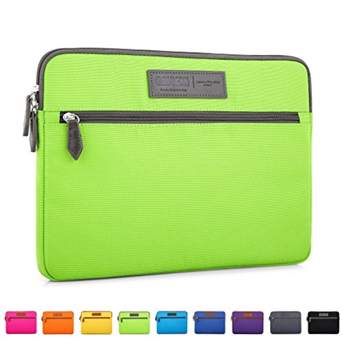 Caison 15.6 zoll Klassisch Tragbar Laptop Sleeve Case Hülle Beutel Für 15.6" Notebook Computers (Gruen)