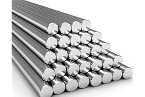 J&A RACING INTERNATIONAL Aluminium Rod Round Bar 6082 T6 Rod 25.0mm to 25.4mm Diameter x 500mm Long