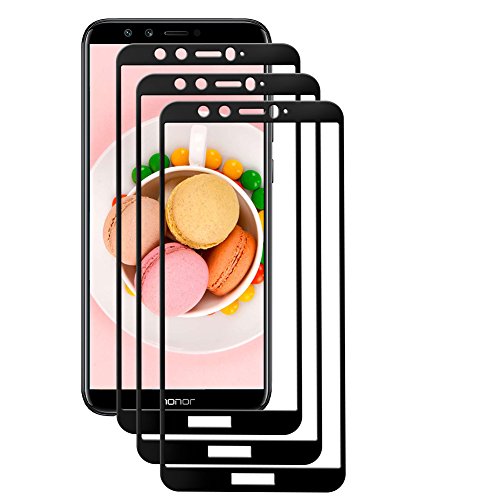 Cherbell Lot de 3 Verre Trempé Pour Huawei Honor 9 lite Film Protection en Verre Trempé Ecran Protecteur, Protection d'écran de 3D Touch Glasse Screen Protection Pour Huawei Honor 9 lite