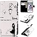 Produktbild CaseHome iPhone 6 Plus /6S Plus 5.5 Inch Hülle,Schutzhülle Tasche Leder Mit Kartenfach Magnetverschluss Standfunktion Slim-Schutzhülle Folio Schalen Fall Mit Karten-/Geldscheinfach Für Apple iPhone 6 Plus /6S Plus-Romantische Liebhaber
