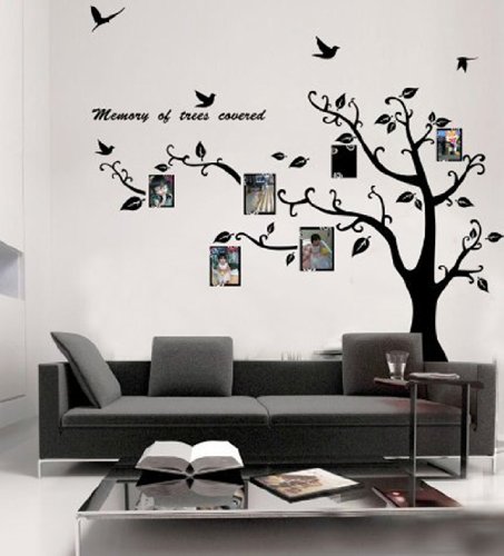 De policloruro de vinilo para de hombre arrojando un ramo WallStickersDecal® cartucho de tinta negra módulo de ampliación de memoria con mango telescópico y de fotos de madera con de marcos