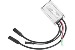 GEERYZHE Contrôleur de Vélo électrique, Régulateur de Moteur 36 V/48 V, Contrôleur de Scooter électrique sans Bruit, Adaptateur étanche avec Hall pour Vélo électrique