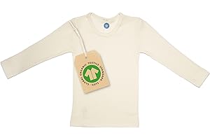Cosilana Unterhemd für Kinder Junge & Mädchen Langarm - Wärmende Unterwäsche aus herrlich weichem Baumwoll-Merino-Mix & Seide, GOTS-zertifiziert & 100% regional produziert