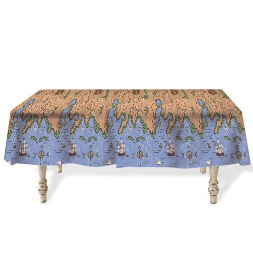 BeistleA Creation Treasure Map Table cover