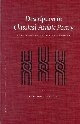 Description in Classical Arabic Poetry: Wasf, Ekphrasis, and Interarts Theory (Brill Studies in Middle Eastern Literatures) by Akiko Motoyoshi Sumi (2003-10-01)