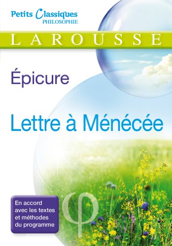 Livres Couvertures de Lettre à Ménécée