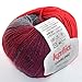 Produktbild Katia Darling 204 rot anthrazit 50g Wolle