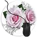 Produktbild Mauspad  Rosen-Blume Schöne Romance Blüte, Runde Gaming Mauspad Matte Reibungslos Weich Rutschfester Gummi Basis für PC Laptop 1U2570