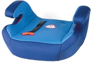 capsula® Sitzerhöhung mit Gurtführung Kindersitzerhöhung Autokindersitz Gruppe 2/3, 15-36 kg blau