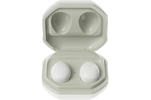 Xmenha Mini écouteurs Bluetooth sans fil intra-auriculaires invisibles - Pour les petites oreilles - Pour les personnes dormant sur le côté - Avec étui de chargement sans fil - Pour iPhone et Android