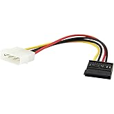 Alfais Sata 4960 In-case Sata Hdd 4 pib Power Power Cable 15cm