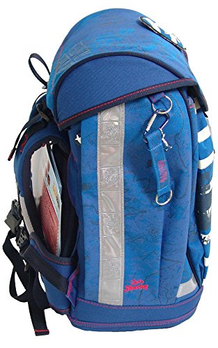 Schulrucksackset Flex Style Skateboarding, fluor. - 3
