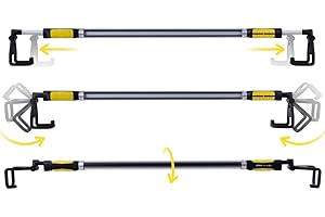 DÖRR LED Motorraumleuchte Vario XL-2000 - Werkstattleuchte - passend für alle Fahrzeuge - Akku - ausziehbar - Multifunktionsleuchte