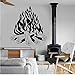 Produktbild Mhdxmp Lagerfeuer Lagerfeuer Camping    Wandaufkleber Abnehmbare Wandtattoo Feuer Kamin Kunst Design Tapete Dekor Wohnzimmer   57 * 72 Cm