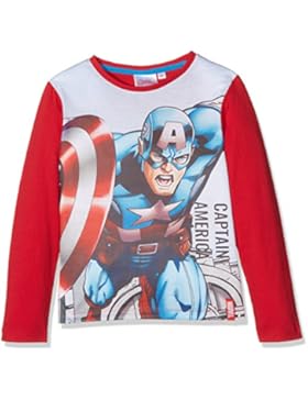 Marvel Jungen Langarmshirt Avengers Muscle Team