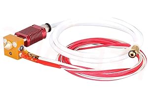 3Dman MK8 Extruder Hotend Kit 12V/40W Extruder Print Head for CR10 and Ender 3 Series 3D Printers, 1.75mm Filament/0.4mm Nozzle