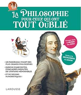 jaquette livre La philosophie pour ceux qui ont tout oublié