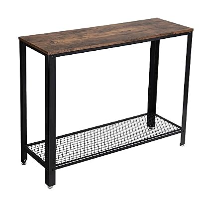 SONGMICS Table de Console, Table d’Appoint, Table d'entrée, Table de Salon pour Entrée, Salon, Chambre, Montage Facile, Vintage LNT80X