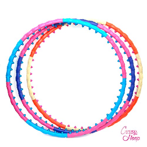 Crazy Hoop Magnetic Pro Hula Hoop Reifen mit Magneten 1,1kg, zum abnehmen - 6