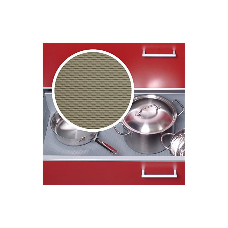 Antirutschmatte Schubladeneinlage Schubladenmatte Kche 473mm 15m Lnge Olivegrau