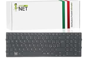 new net - Keyboards - Tastiera Italiana Compatibile con Notebook Sony Vaio VPCEB4J1E PCG-71311M PCG-71312M PCG-71313M pcg-71211m VPC-3S2C VPC-4S1C[ Senza Frame - Layout ITA ]