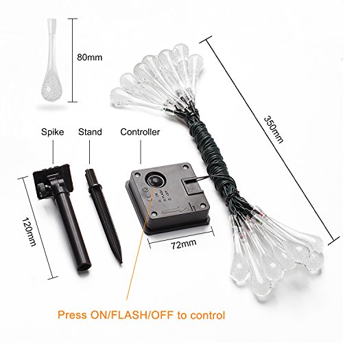 Give U Solarleuchten , String-Glühlampen Listed, Led Lichterketten für Indoor / Outdoor Dekor, Wedding Licht, Hinterhof-Licht, Weihnachtsdekoration Lichter, wasserdicht - 4