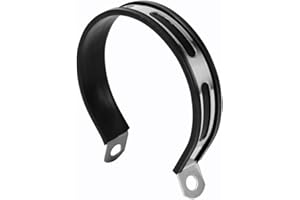 TERISASS Fascetta Scarico Moto + Fascetta Scarico Moto + Staffa di Scarico per Moto Staffa di Montaggio per Tubo di Scarico Silenziatore Silenziatore per Tubo