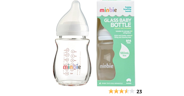 minbie glass bottle