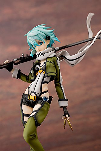 Sword Art Online II GGO Sinon Aquamarine Ver. 1/7 Scale PVC Figure