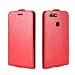 Produktbild Huawei Nova 2 Case, Huawei Nova 2 Cover Thin Flip Cover Case Carry Case Excellent Phone Case for Huawei Nova 2 by Happon (Red)