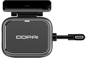 DDPAI Radar avec Détection de Mouvement IA, Enregistrement Automatique à l’Activation, Compatible Uniquement avec Dashcam N5 Dual, Mode Parking 72h Kit Hardwire Inclus
