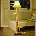 Produktbild MMM- Karikatur-Tier Stehlampe kreative nette Kinderschlafzimmer Schlafzimmer Nachttischlampe Augenpflege Lampe Stoff Wohnzimmer Vertikal Tischlampe