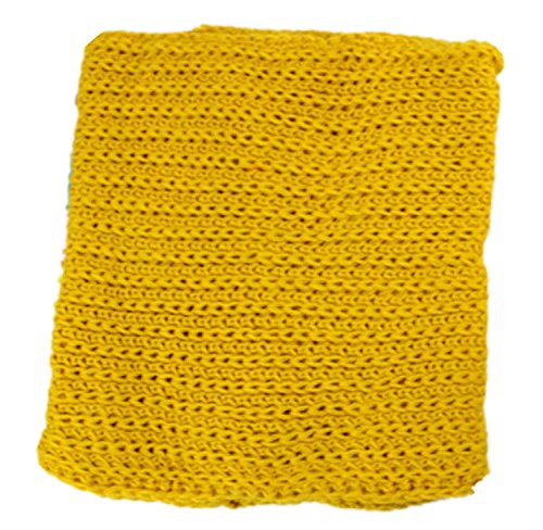 TheWin Children Warmer Pure Color Scarf, Yellow