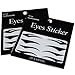 4 pairs Temporary Eye Tattoo Transfer Eyeshadow Eyeliner Stickers Fancy Xmas New
