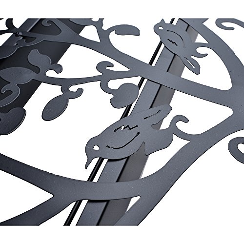 AISHN 5 Etagen Organizer Display Rack Aufbewahrung konzipiert von Tree of Life Schwarz - 5