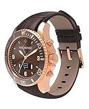 MyKronoz KRZECLOCK-Premium-PINK-GO Smartuhr (Schrittzähler, Bluetooth) rot/Gold