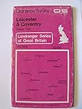 Front cover for the book Landranger Map 140: Leicester and Coventry Area by Ordnance Survey