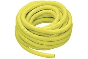 ATON TUBO GUAINA GIALLA PER PROTEZIONE TUBI GAS Diametro 20 (Mt. 25)