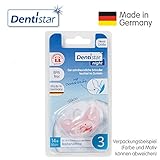 Dentistar® Night Silikon-Schnuller – Größe 3, ab 14 Monaten – Nacht-Leuchtschnuller, Nuckel leuchtend, Zahnfreundlich - 4