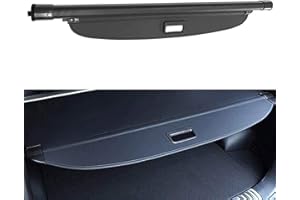 FYCXUM Car Retractable Rear Trunk Parcel Shelf for Ford EcoSport 2012-2018, Auto Luggage Cargo Shield Cover Replacement Boot Shelves Tail Box Partition Interior Security Decoration Accessories