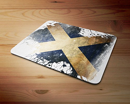 Preisvergleich Produktbild Scotland Scottish Grunge Rubber Mouse Mat PC Mouse Pad