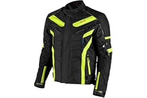 ARISTA CHAQUETA DE MOTO BLACK INTERPERIE CORDURA