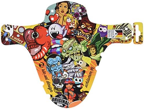 Fender Schlamm Sticker Bomb Front Flexible Mud Guard - Multi-Colour
