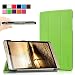 Produktbild Huawei MediaPad M2 8.0 Hülle, Infiland Ultra Dünn Tri-Fold Smart-Muschel hochwertiges PU Leder Ultra Schlank Superleicht Ständer Smart Shell Cover Schutzhülle Etui Tasche für Huawei 53015084 MediaPad M2 Tablet (20,32 cm (8 Zoll)(mit Auto Schlaf / Wach Funktion)(Grün)