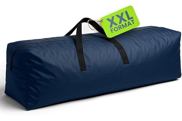 AMARI ® Sac de rangement pour sapin de Noël – Sac XXL pour sapin artificiel jusqu'à 220 cm – Housse robuste pour sapin de Noël avec fermeture éclair et poignée de transport