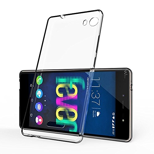 Wiko Fever Hülle Case ,Elekin Transparent TPU Case Crystal Clear Handyhülle Schutzhülle für Wiko Fever - 4
